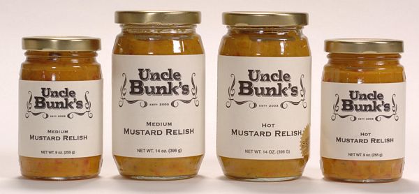 Mustard Relish Medium / Hot - 9 oz