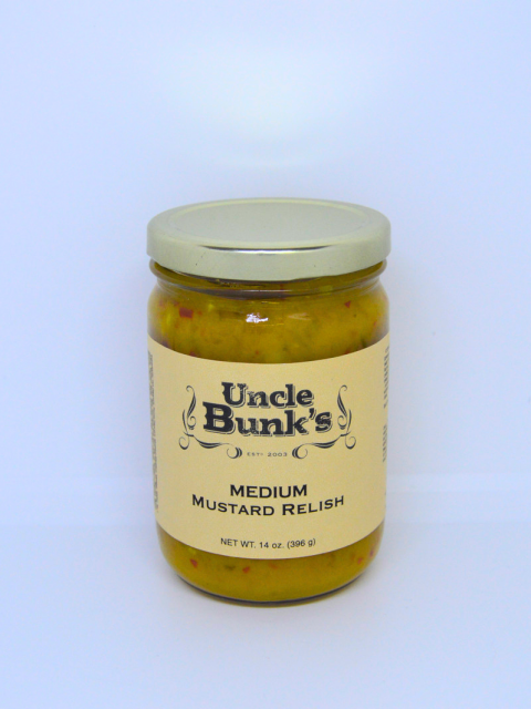 Mustard Relish Medium / Hot - 14 oz