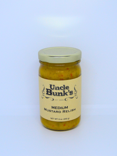 Mustard Relish Medium / Hot - 9 oz