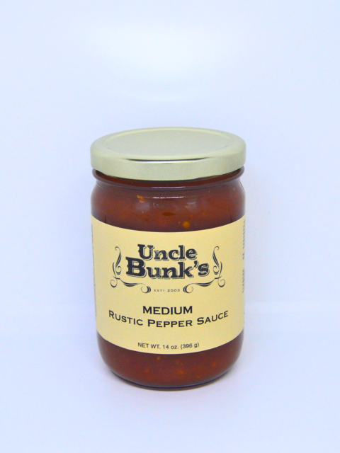 Rustic Pepper Sauce Medium / Hot - 14 oz