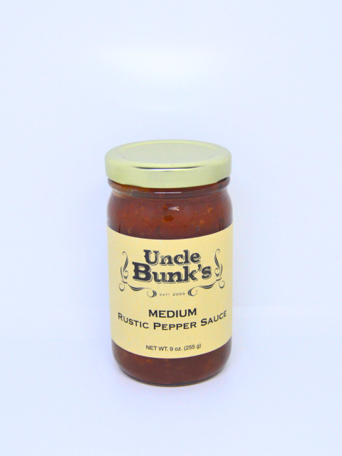 Rustic Pepper Sauce Medium / Hot - 9 oz