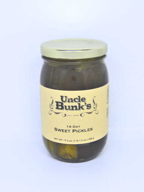 14 Day Sweet Pickles - 17.5 oz